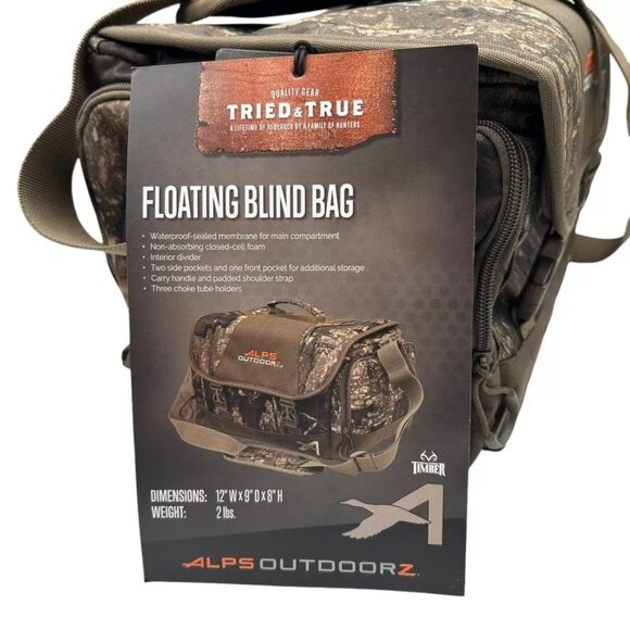 ALPS Men's Outdoorz Floating Blind Bag Waterproof Hunting Backpack Realtree - Picture 2 of 11